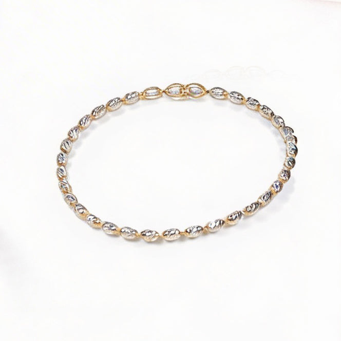 925 Sterling Silver Beaded Bracelet - product view 1