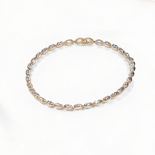 925 Sterling Silver Beaded Bracelet - product view 1