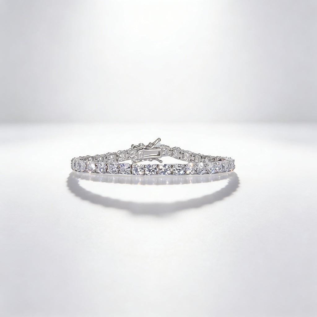 925 Sterling Silver Tennis Bracelet - product view 1