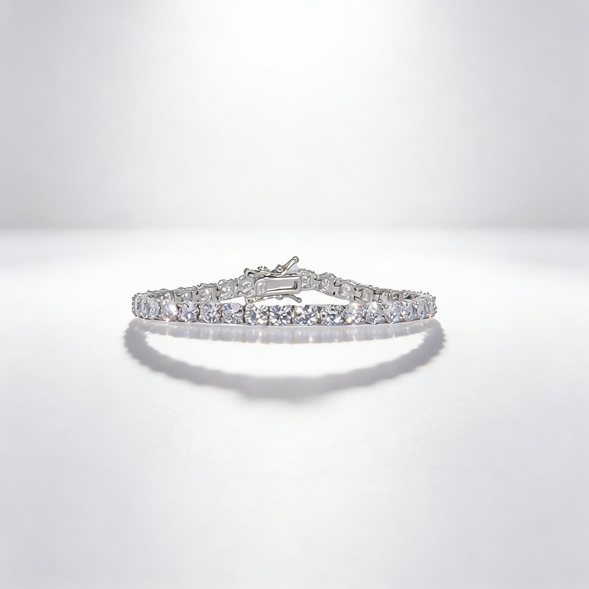 925 Sterling Silver Tennis Bracelet - product view 1