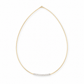 925 Sterling Silver Bar Necklace - product view 1