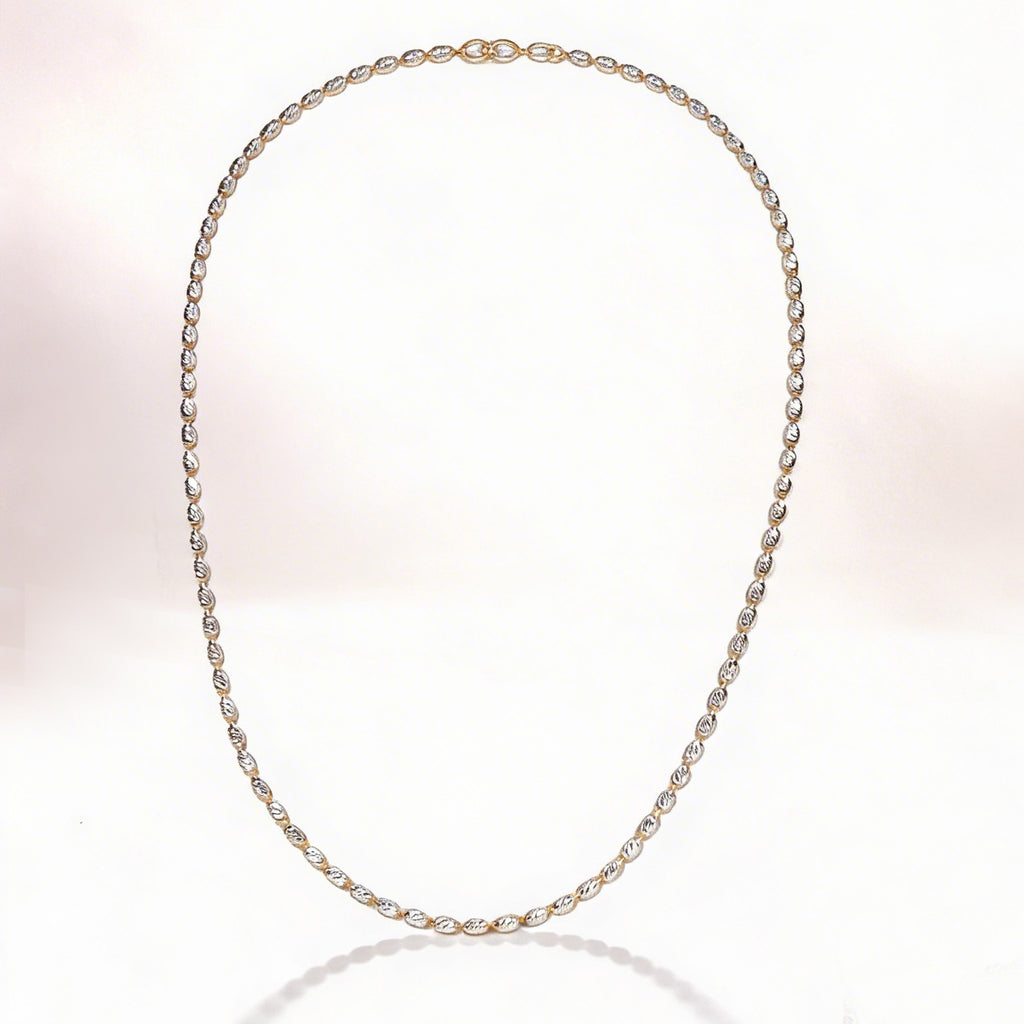 925 Sterling Silver Beaded Necklace - product view 1