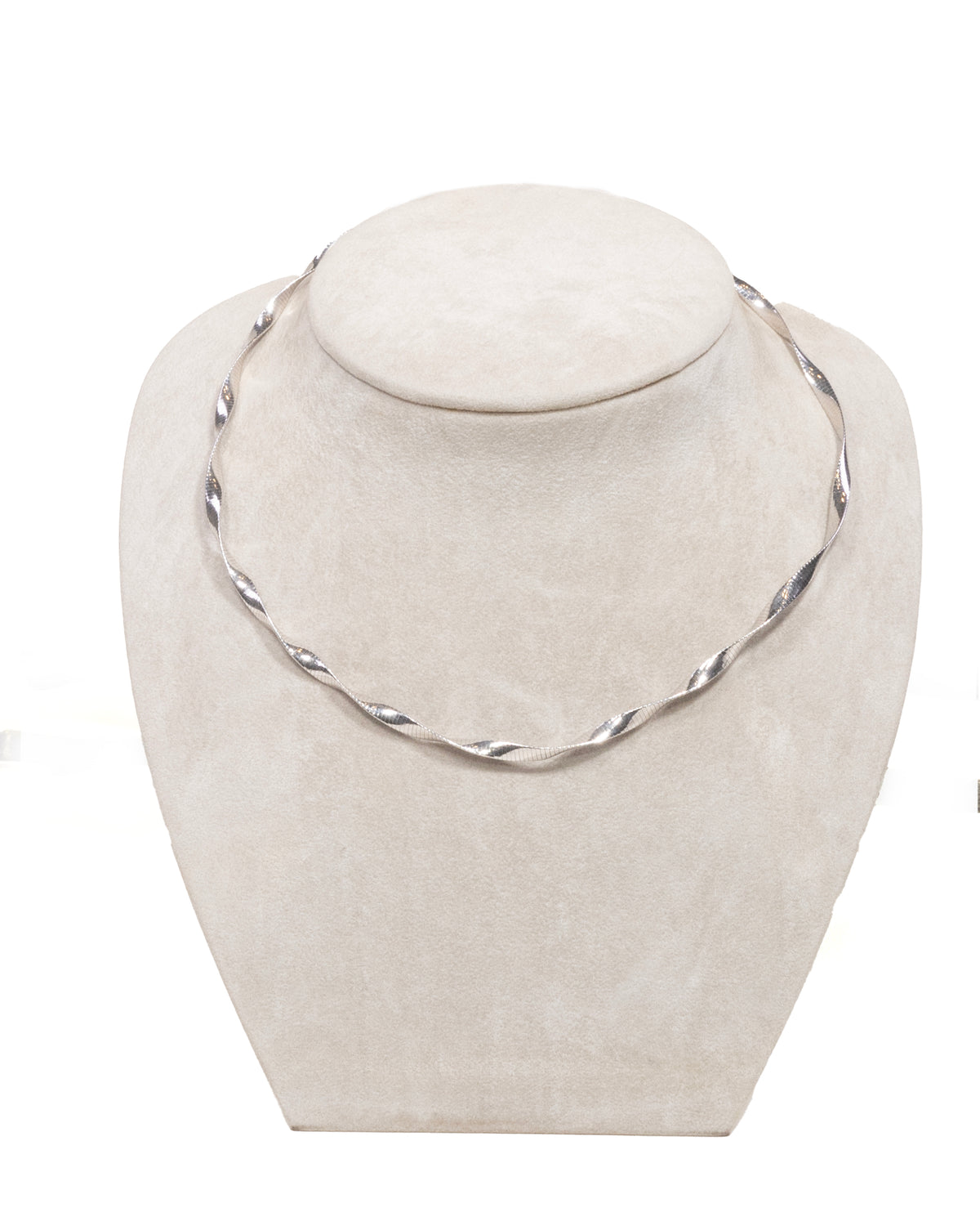 925 Sterling Silver Twisted Chain Necklace - product view 1